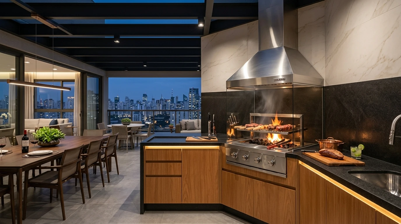 Revestimento em Porcelanato & Granito Térmico - Lar Móveis Design